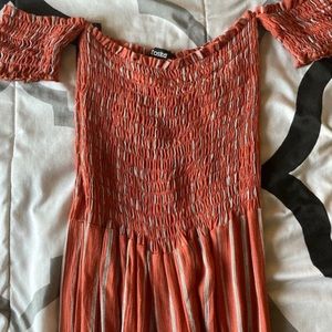 Off the shoulder romper